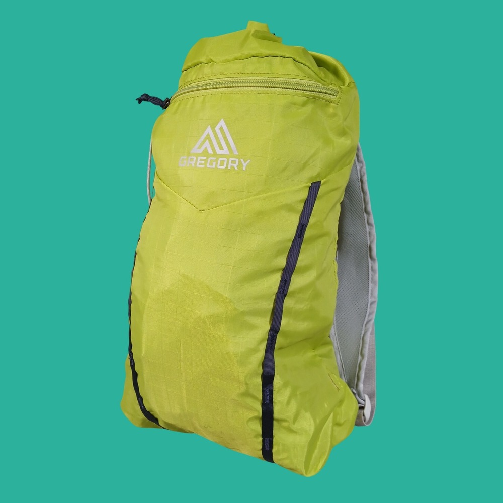 Gregory Packable Daypack Ultralight Lime Green Ripstop Hiking Travel Bag
